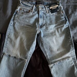 Abercrombie & Fitch Athletic Straight Jeans